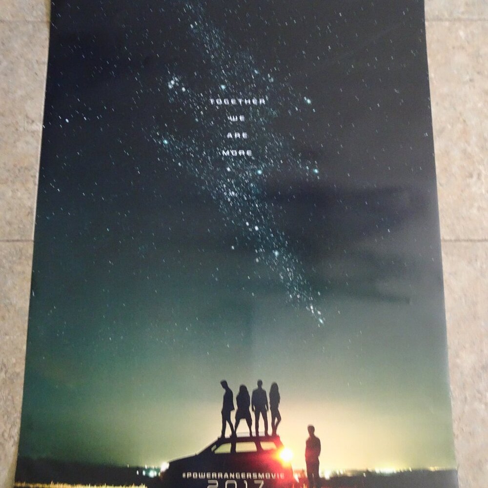 POWER RANGERS - MOVIE POSTER - ADVANCE (TOGETHER WE ARE MORE)